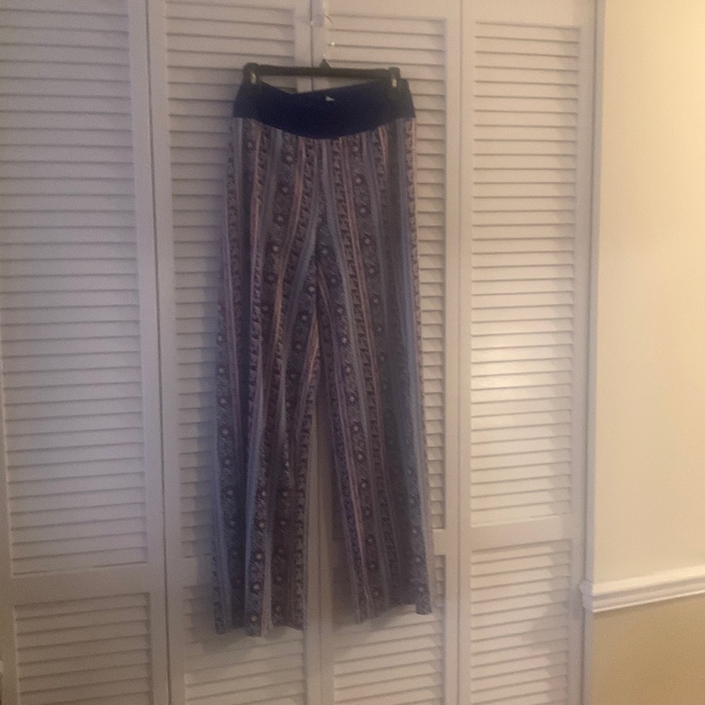 Pants, palazzo, L, Ashley Blue,